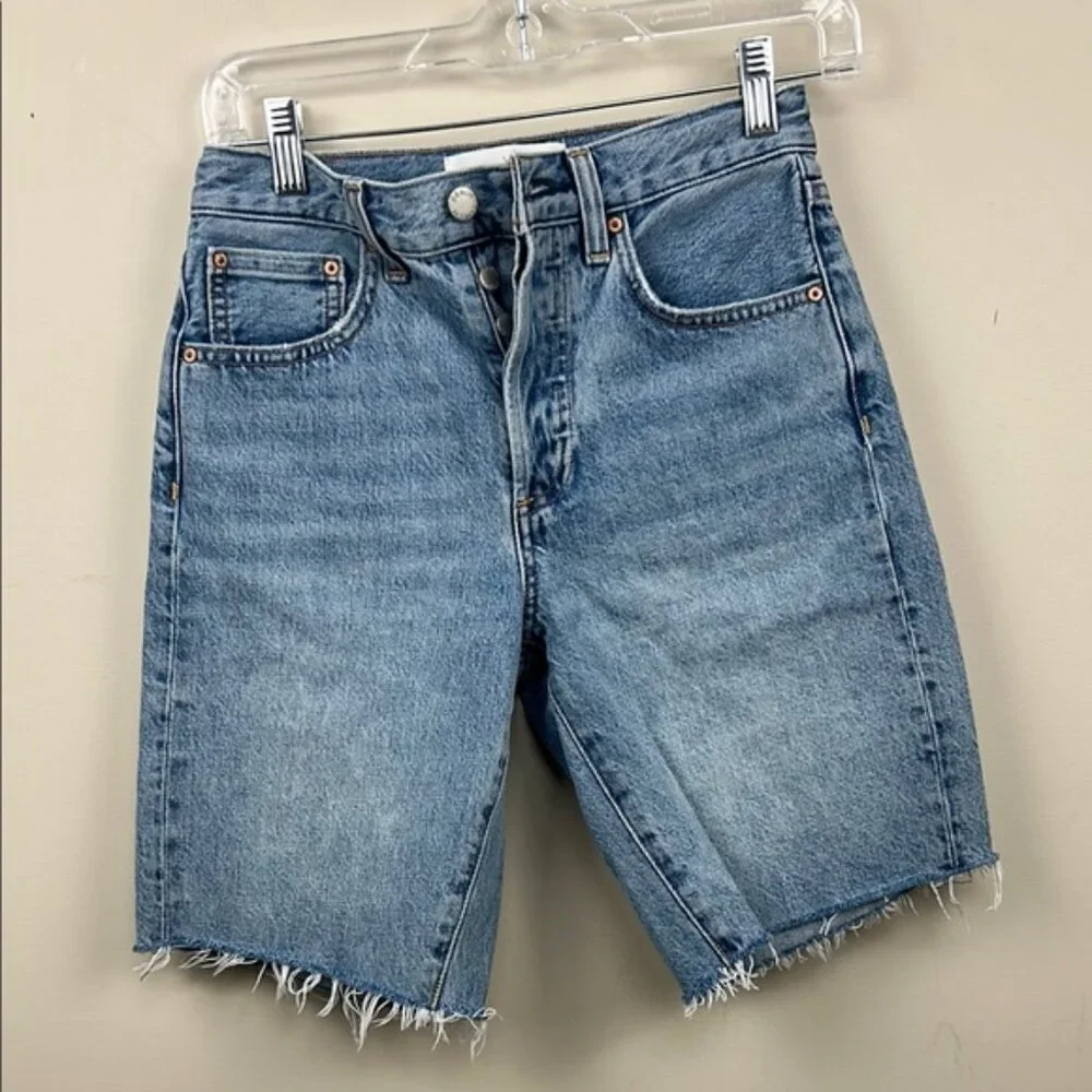 ARITZIA DENIM FORUM the yoko long jean  short 24